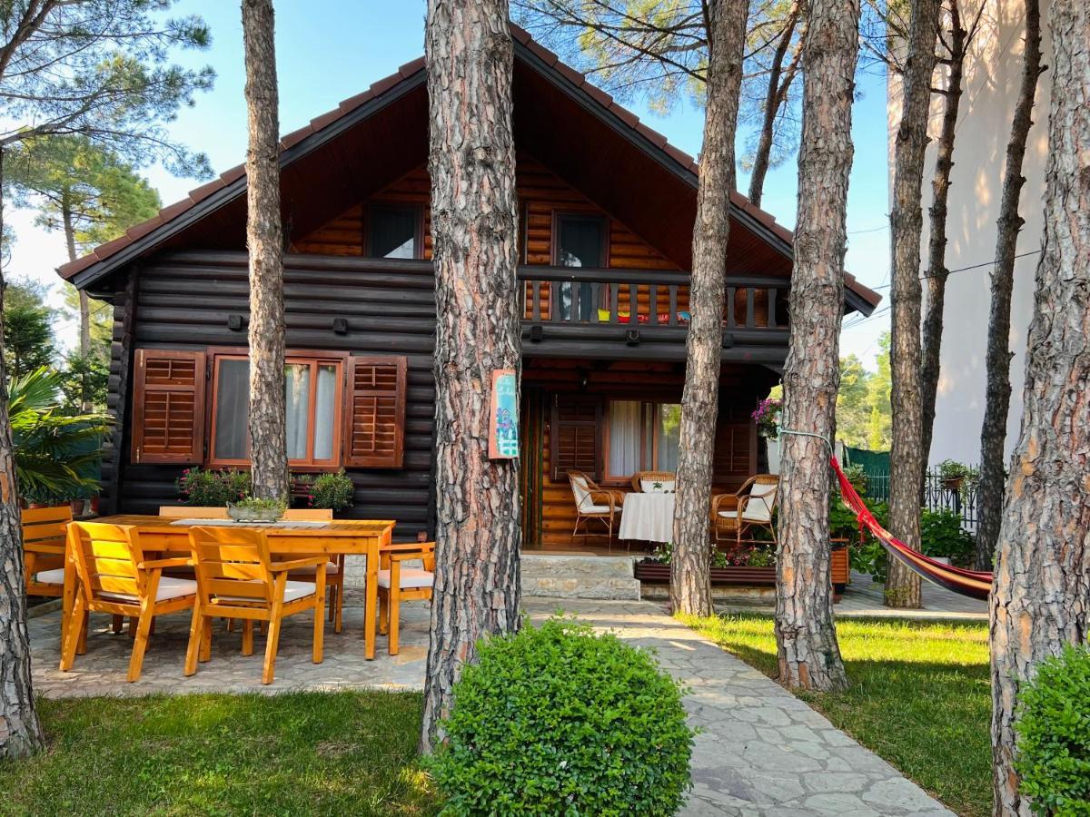Vila Lulebore Velipojë Buitenkant foto